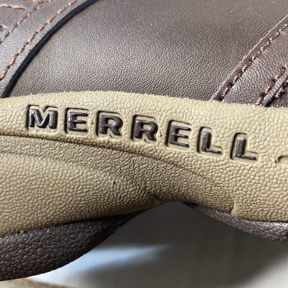 Merrell Espresso Jovilee Lattice Slide On Shoes, - Picture 5 of 8
